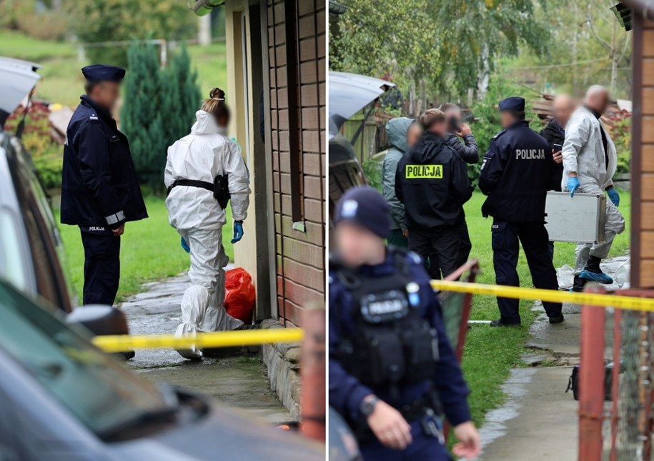 Trzy ciała znaleziono w domu w Barcicach /Grzegorz Momot /PAP