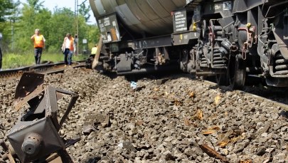 Trzy cysterny wykoleiły się na dworcu w Zebrzydowicach 