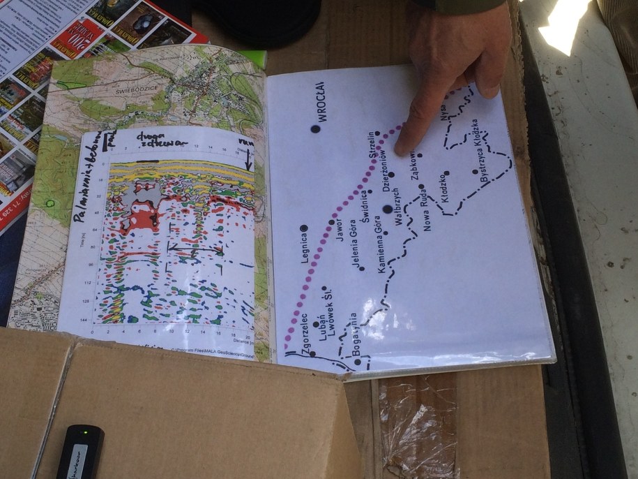 Trzy kilometry od miejsca ukrycia złotego pociągu w Wałbrzychu może być tajemniczy tunel kolejowy /Bartłomiej Paulus /RMF FM