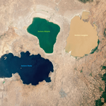 Trzy kolorowe jeziora w Etiopii. Kiedyś były jednym zbiornikiem