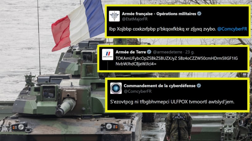 Trzy konta powiązane z francuską armią opublikowały dziwne posty na X. Tłumaczymy co oznaczają /WOJTEK RADWANSKI / AFP /AFP