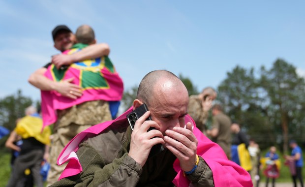 Trzy lata w piekle niewoli. Kolejni obrońcy Ukrainy wracają do domów