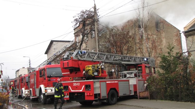 Trzy osoby zginęły w pożarze w Rembertowie /Daniel Pączkowski /RMF FM