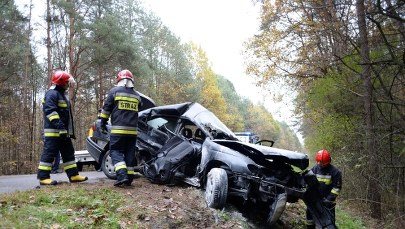 Trzy osoby zginęły w wypadku w Świętokrzyskiem