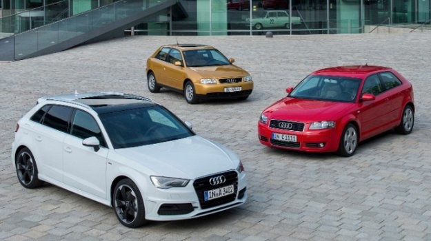 Trzy pokolenia Audi A3 /Audi