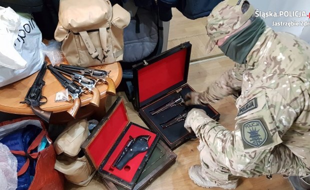 Trzymał w domu 70 kg prochu strzelniczego