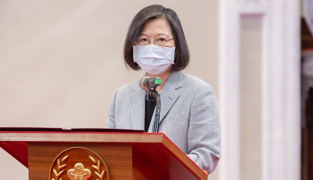 Tsai Ing-wen /TAIWAN PRESIDENTIAL PALACE /PAP/EPA