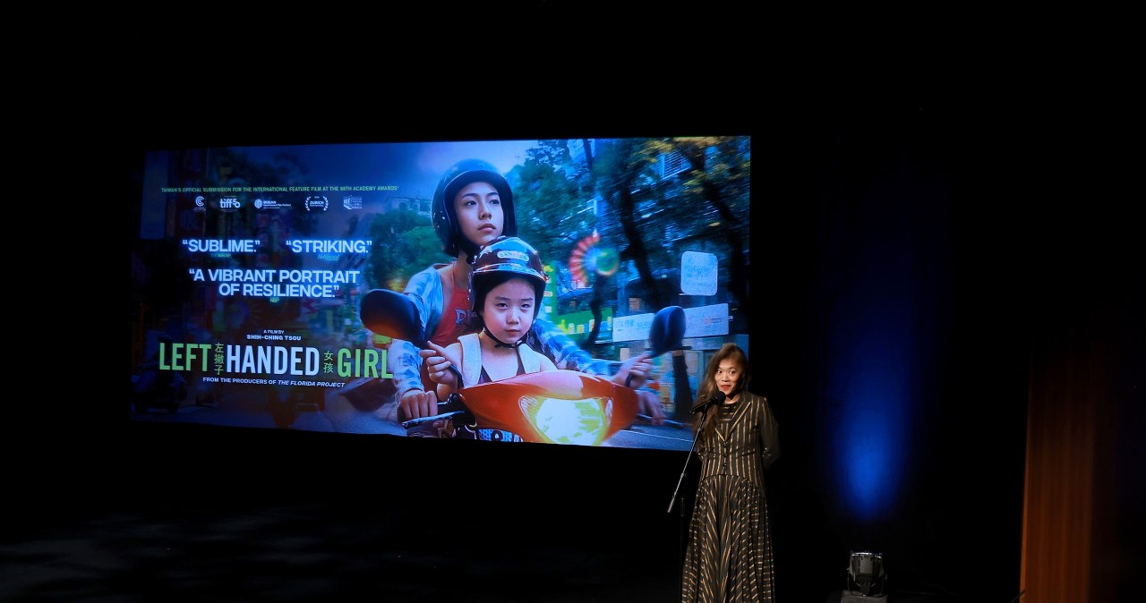 Tsou Shih-Ching na pokazie filmu "Left-Handed Girl. To była ręka… diabła!" w Nowym Jorku /Jason Mendez /Getty Images