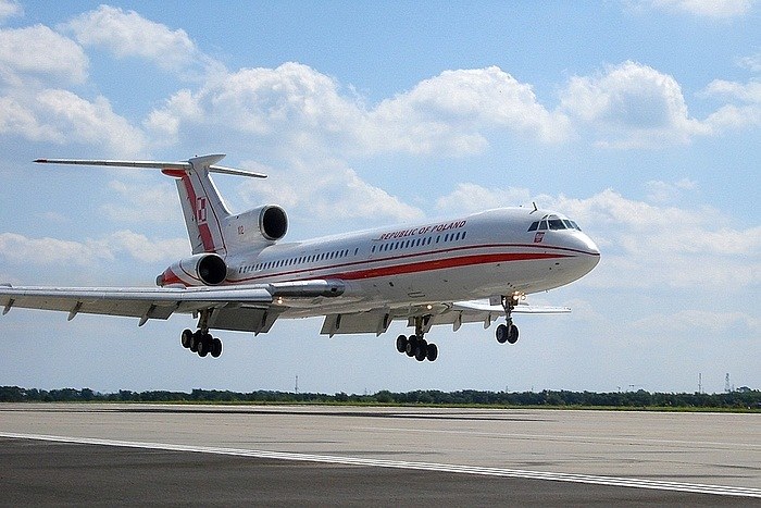 Tu-154M 36 Pułku Specjalnego /AFP