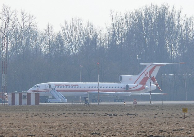 Tu-154M wylądował w sobotę w Balicach &nbsp; /Jan Latała /RMF FM