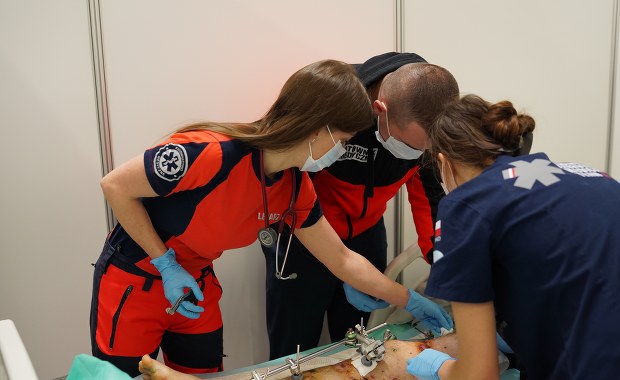 "Tu można nabrać trochę spokoju". Hub w Jasionce pomaga rannym i chorym z Ukrainy 