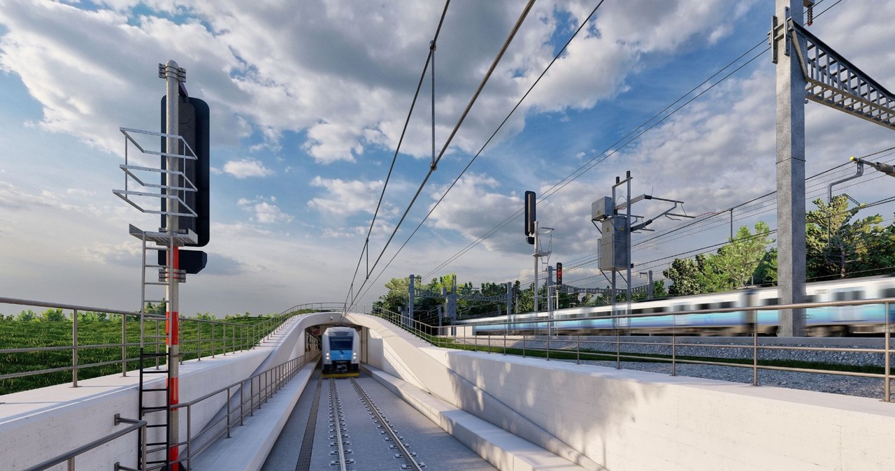 Tunel kolejowy ma być częścią całego Centralnego Portu Komunikacyjnego /Materiały prasowe CPK /