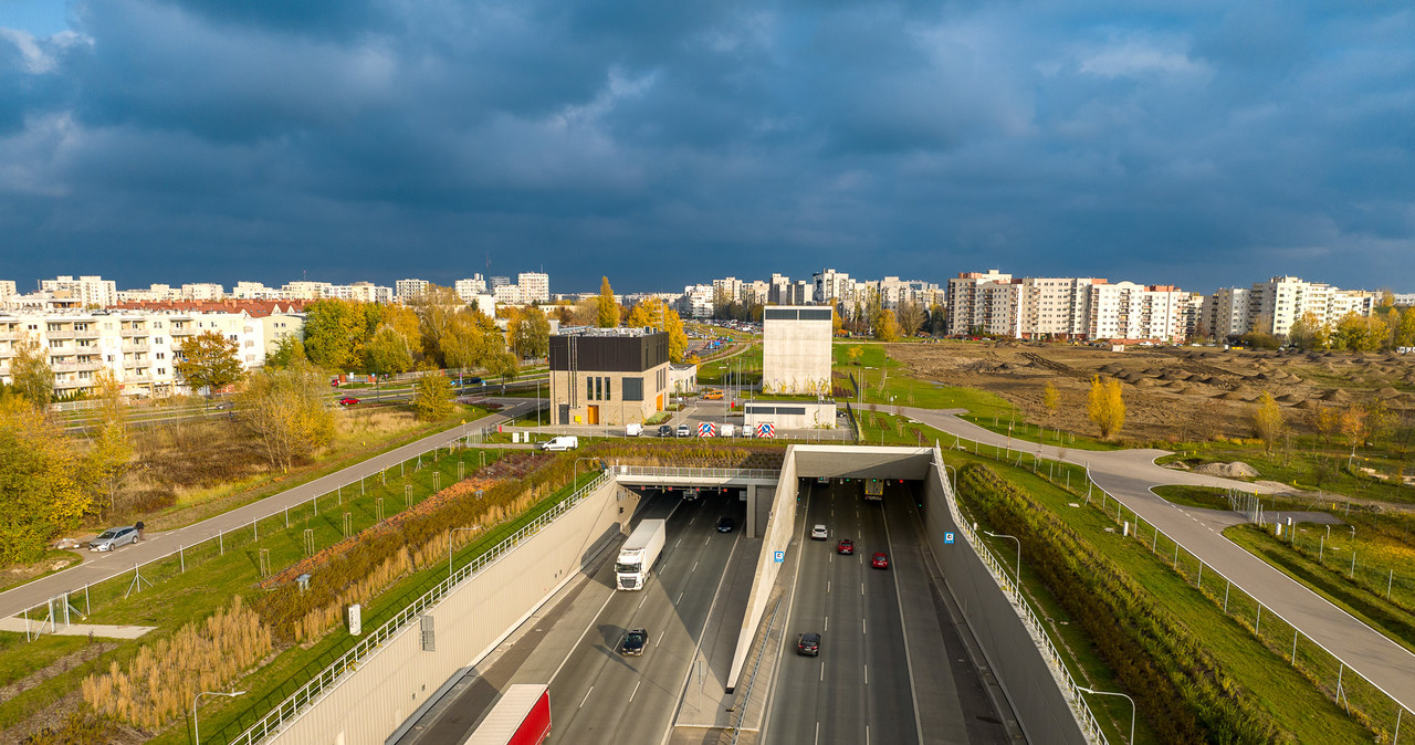 Tunel na drodze S2 w Warszawie /GDDKiA