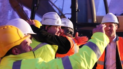 Tunel na zakopiance wydrążony - przełomowy moment na budowie drogi S7 