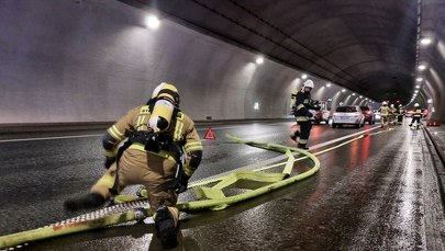 Tunel pod Luboniem już przejezdny. Tak wyglądały ćwiczenia [ZDJĘCIA]