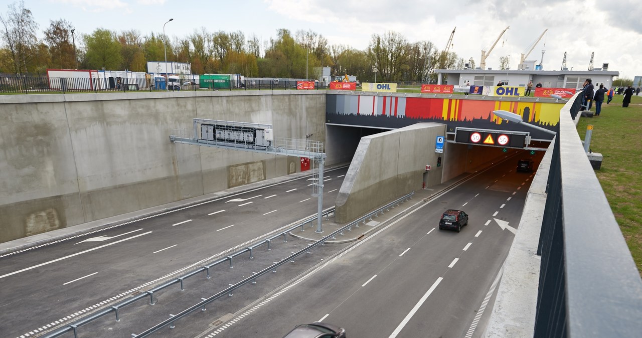 Tunel pod Martwą Wisłą w Gdańsku otwarty