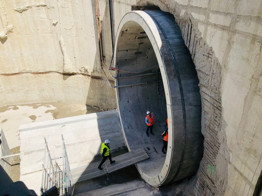 Tunel średnicowy w Łodzi /Agnieszka Wyderka /RMF24