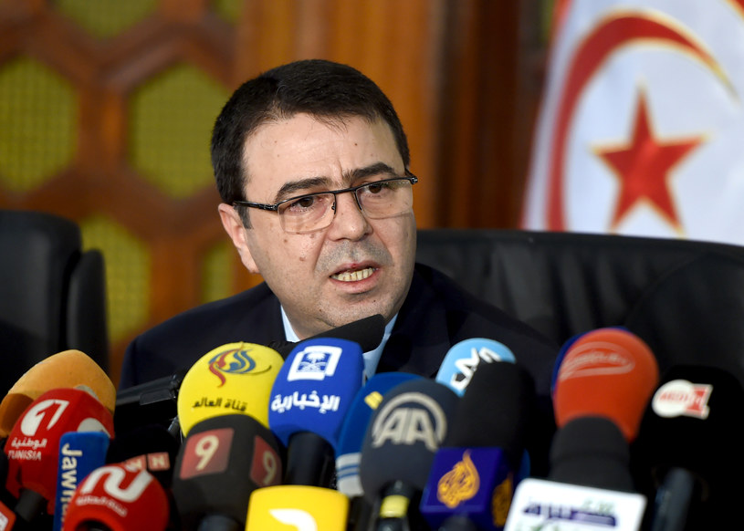 Tunezyjski minister spraw wewnętrznych Hedi Majdoub /AFP