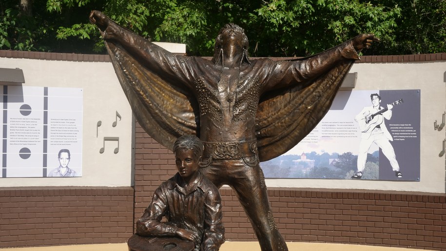 Tupelo w USA, miejsce urodzin Elvisa Presleya. /Krzysztof Nepelski /