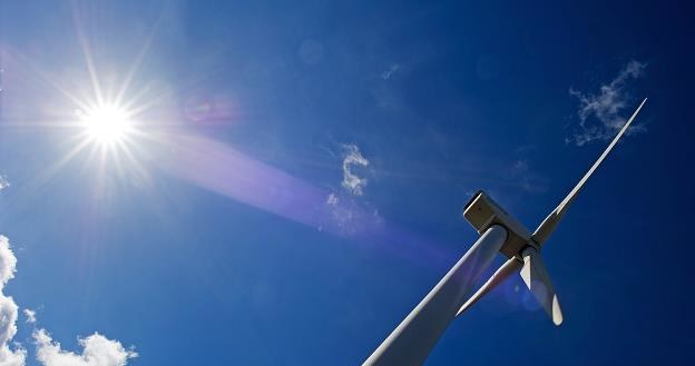 Turbina wiatrowa w Kleinpelsen, wschodnie Niemcy /AFP