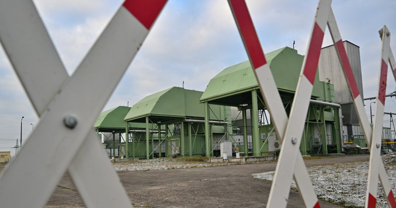 Turbiny gazowe zlokalizowane na terenie elektrowni firmy energetycznej LEAG /Patrick Pleul/dpa via AP /AFP