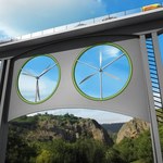 Turbiny wiatrowe pod mostami i wiaduktami to przyszłość