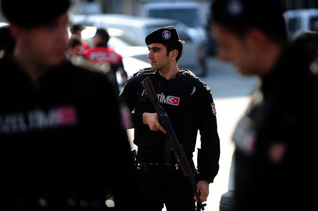 Turecka policja postawiona w stan gotowości fot. Ozan Kose /AFP