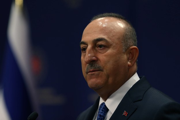Turecki minister spraw zagranicznych Mevlut Cavusoglu /STR /PAP