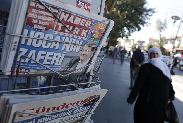 Turecki tygodnik "Nokta" dzisiaj się nie ukazał na rynku /EPA