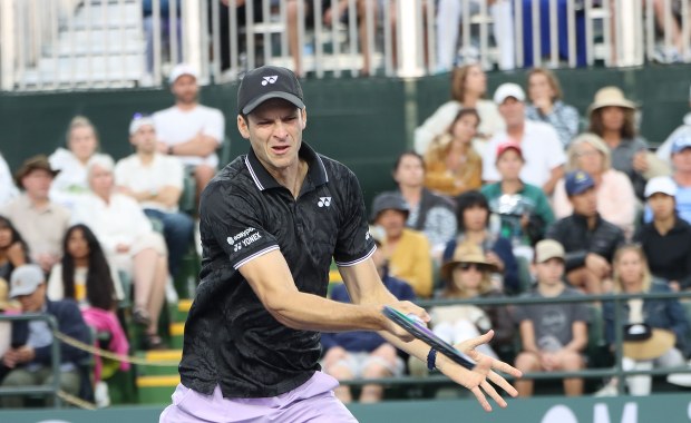 Turniej ATP w Indian Wells - Hurkacz pewnie awansował do 3. rundy