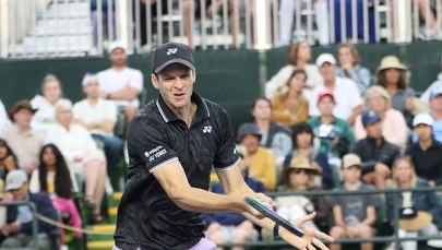Turniej ATP w Indian Wells - Hurkacz pewnie awansował do 3. rundy