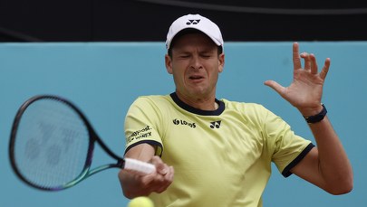 Turniej ATP w Madrycie - Hurkacz w trzeciej rundzie