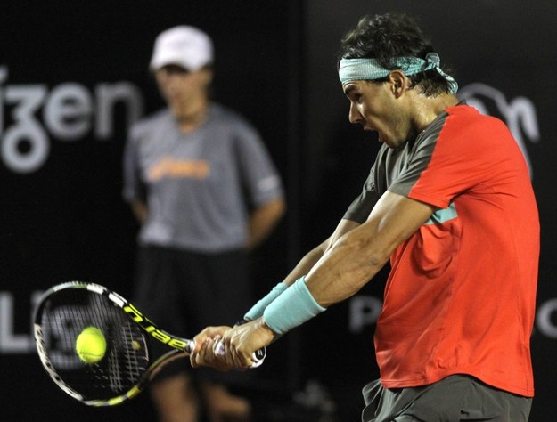 Turniej ATP w Rio de Janeiro: Zwycięski powrót Nadala /Antonio Lacerda /PAP/EPA