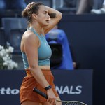 Turniej WTA w Rzymie. Wpadki Sabalenki i Peguli
