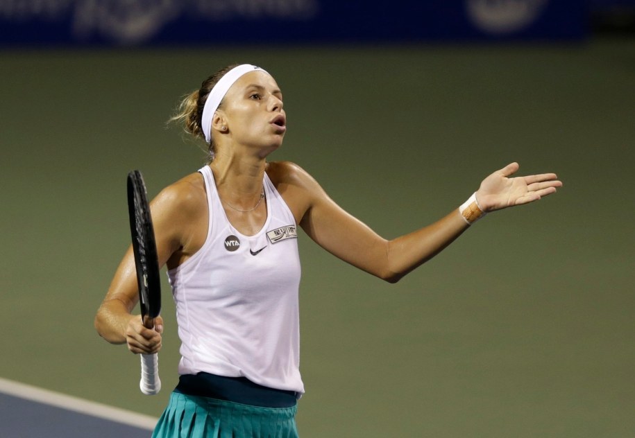 Turniej WTA w Tokio - Magda Linette awansowała do ćwierćfinału /KIMIMASA MAYAMA /PAP/EPA