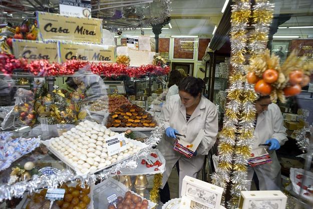 Turron w La Casa Mira w Madrycie /AFP