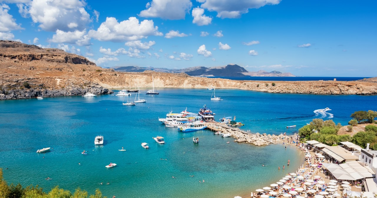 Turyści mogą zyskać od rządu greckiego nawet 500 euro na wakacje na wyspie Rodos. /Pixel