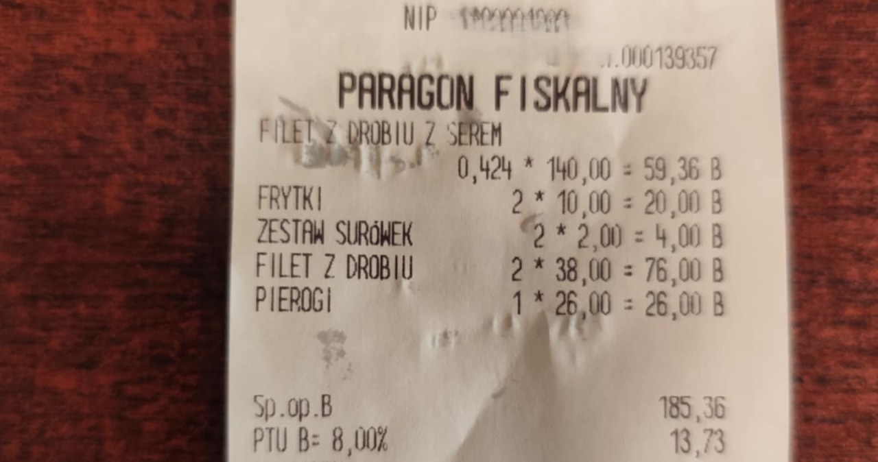 Turyści zapłacili nieco ponad 185 zł. /Interia pl /INTERIA.PL