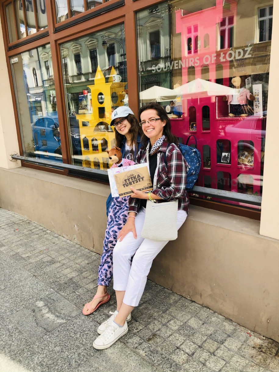 Turystki w Łodzi /Agnieszka Wyderka /RMF FM
