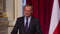 Tusk i Hollande o Ukrainie i bezpieczeństwie energetycznym