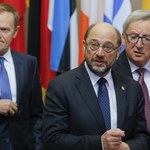 Tusk i Juncker żałują, że Schulz odchodzi. Sami jednak nie zamierzają rezygnować