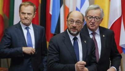 Tusk i Juncker żałują, że Schulz odchodzi. Sami jednak nie zamierzają rezygnować