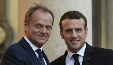 Tusk i Macron zapowiadają "przebudowę Europy"