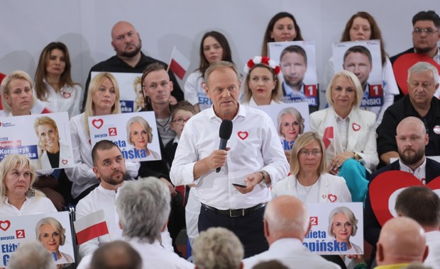 Tusk o debacie w TVP: Nieobecność Kaczyńskiego może być sygnałem dla wyborców PiS