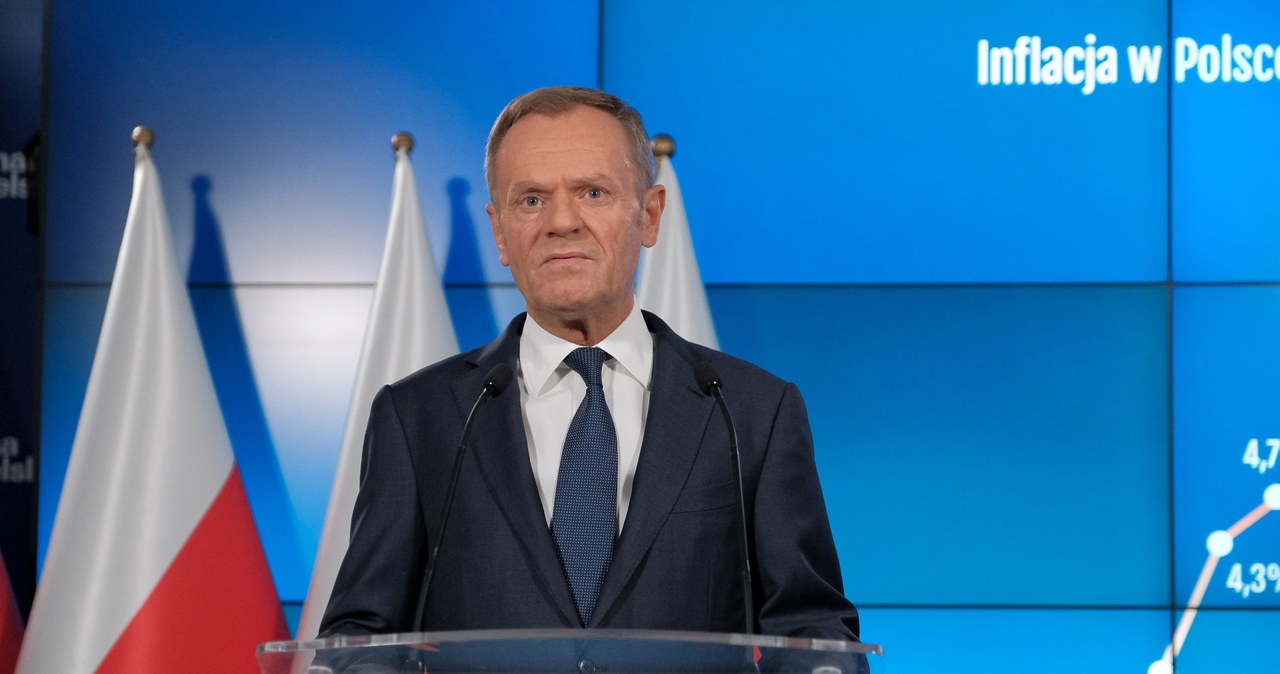 Tusk o inflacji: Wróciliśmy do poziomu sprzed członkostwa w UE