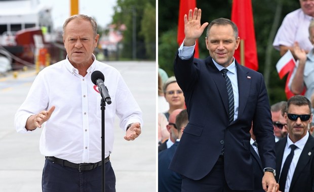Tusk o relacjach z Nawrockim: Pierwsze koty za płoty