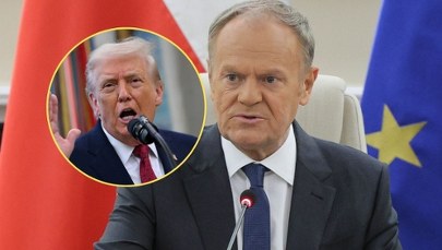 Tusk odpowiada na słowa Trumpa. "Kwestia godności państwa polskiego"