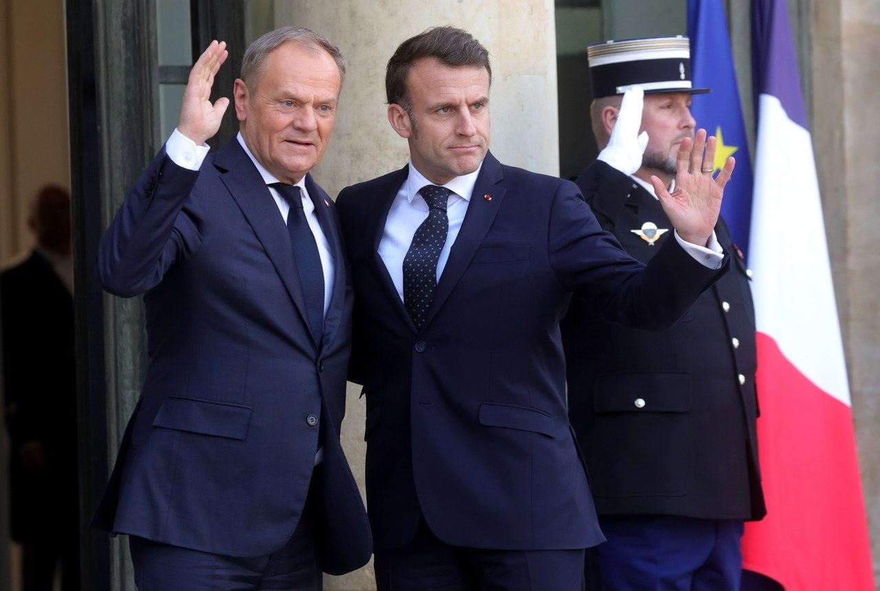 Tusk po spotkaniu w Paryżu: Tym nie będziemy już zagrożeni