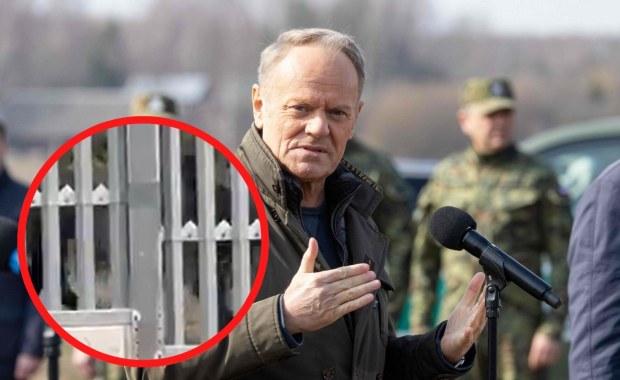 Tusk pokazał nagranie z granicy. Wskazał na Białoruś 