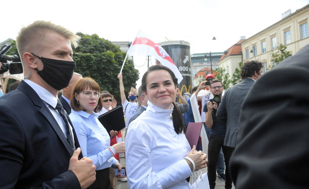 Tusk proponuje: Niech UE nominuje Cichanouską i jej męża do Nobla